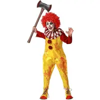 Atosa Clown Mädchenkostüm