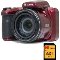 Kodak Digitale Bridgekamera mit 40-fach Zoom, 20 Megapixel, Full HD Video, optischer Bildstabilisierung