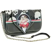 Disney KARACTERMANIA Sieben Zwerge Skull-Handy Schultertasche Umhängetasche, 24 cm, Gre