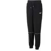 Puma Kinder-Trainingsanzug Power Colorblock Pant Jr Schwarz - 116