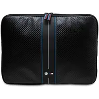 BMW Sleeve BMCS14COMSCAKL 14" czarny/black Carbon Blue Stripes