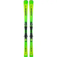 Elan Ace Slx Fusion X + Emx 12.0 Gw Fus X Blk/grn [f] Paket Mit Alpinski