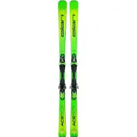 Elan Ace Scx Fusion X + Emx 12.0 Gw Fus X Blk/grn [f] Paket Mit Alpinski