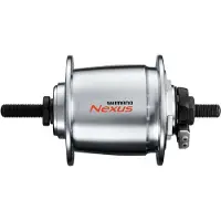 Shimano Nabendynamo NEXUS DH-C6000-1R Rollenbremse 6 Volt/1,5 Watt Silber - 6...