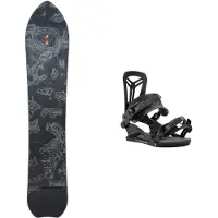 K2 - All-Mountain/Freeride Snowboard - Niseko Pleasures 2025 für Herren - Größe 151 cm - Grau