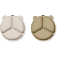 Liewood - Stacy Divider Suction Plate 2-Pack