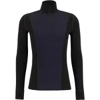 Ulvang Peak Map Half Zip, Funktionsshirt, Herren, schwarz/dunkelblau