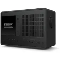 Revo SuperConnect – Hybrid-Tischradio – DAB+/UKW, Internetradio und Spotify Connect – WLAN und Bluetooth mit aptX-Unterstützung – Schwarz/Aluminium
