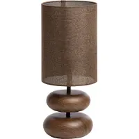 Light & Living Tischlampe Danialo Holz mit Braun 50cm