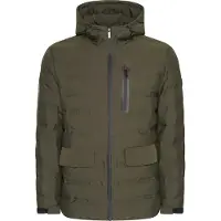 Mario Russo Padded Woven Jacket - Jacke Männer - Winterjacke Männer - Wasserabweisend - Winddicht - Grün - XL