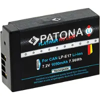 Patona Platinum Digitalkamera-Akku Canon LP-E17