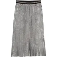 Summum Woman Pleated Skirt Lamee Metallic Mist Größe: 38 | Midiröcke Outlet | Damen