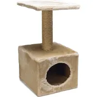 Beeztees Christa - Kratzbaum - beige - 30x30x57 cm