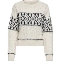 ONLY Strickpullover "ONLMARENT L/S PULLOVER KNT NOOS" mit Strickmuster