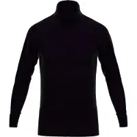 Ceceba Thermo Rollkragenshirt Thermo Sport in schwarz-dunkel-uni | Gr.: 9