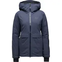 Black Diamond W Factor Insulated Parka, Women's Outerwear Top, 0038 Charcoal, M, , AP7461070038MED1