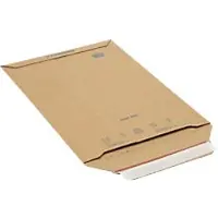 RAJA Suprawell Versandtaschen Zugband Braun 330 x 490 mm 100 Stück