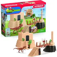 Schleich Dinosaurs 42657, Tier, Dinosaurs and volcano, 4 Jahr(e), Mehrfarbig, Kunststoff