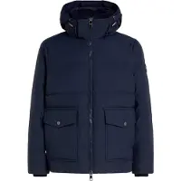 Tommy Hilfiger Daunenjacke Rockie MW0MW37125 Dunkelblau Regular Fit