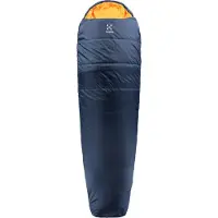 Haglöfs - Tarius Lite +8 - Kunstfaserschlafsack Gr 190 cm blau/ tangerine