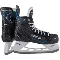 Bauer Eishockey-Schlittschuhe X-LP Skate Intermediate R Kinder Black Blue-Schuhgröße 37,5