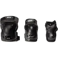 Roces Schutzset Jr Ventilated Schwarz (3er Set)-M