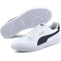 Puma Shuffle White Black Team Gold Größe EU 44 Normal