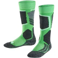 Falke Skisocken SK2 Vivid Green Kinder-Schuhgröße 27 - 30