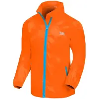 Mac In A Sac Regenjacke Neonorange Kinder-Größe 110 / 122