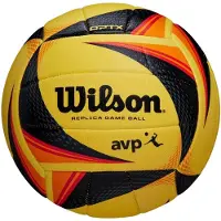 Wilson Volleyball OPTX Replica AVP - gelb schwarz - Beachvolleyball