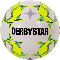 Derbystar Fussball Futsal Brillant APS v23 1550400168 4 - Weiss/Gelb/Grau - 4