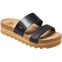 Reef Flip Flops Cushion Vista Hi Women Black Braid-Schuhgröße 40
