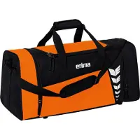 Erima SIX WINGS Sporttasche M orange/schwarz