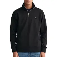 Gant Sweatshirt Reg Shield Half Zip Sweat 2008005 Schwarz Regular Fit