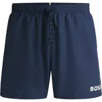 BOSS Badeshorts mit kontrastfarbenem Logo und Paspelierung Grösse XL