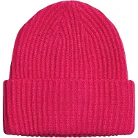 Pieces Strickmütze in Pink - onesize