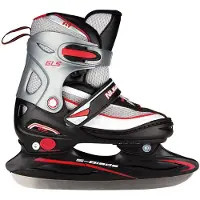 Nijdam Eishockeyschlittschuh Kinder (verstellbar) 30-33