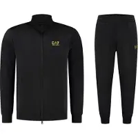 Emporio Armani für Herren. 8NPV65_PJHCZ Regular Fit Set schwarz (XXL), Lässig, Sportlich, Multisport, Polyester, Langarm