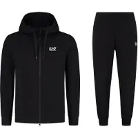 EA7 Jogginganzug 8NPV63 PJVRZ 1200 Schwarz Regular Fit