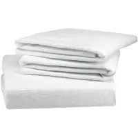 Essenza Spannbettlaken Molton White (Baumwolle)-180 x 200 cm