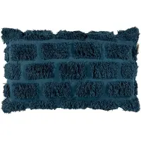 Vtwonen Zierkissen Tufted Dark Blue (30 x 50 cm)