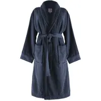 Essenza Connect Organic Uni Blau Bademantel S