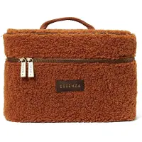 Essenza Tracy Teddy Leather Brown Beauty Case One Size