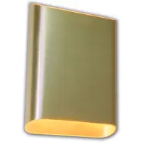 Artdelight Wandleuchte Diaz L Gold gebürstet