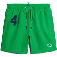 Superdry für Herren. M3010235A Badeanzug aus grünem Recyclingmaterial (S), Strandbekleidung, Recyceltes Polyester, Nachhaltig
