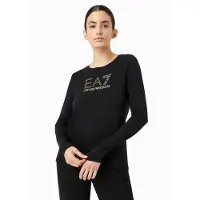 EA7 Train Evolution W Tee LS - Train Evolution W Tee LS black (1200) XL