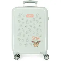 Disney Unisex für Kinder. 3811721 Kabinengröße Grogu grüner Hartschalenkoffer (OSFA), Lässig, ABS/Polykarbonat, Kinderbekleidung