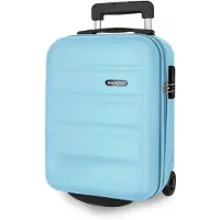 Joumma Bags ROLL ROAD Flex Hellblau, Mini-Handgepäckkoffer, 40x30x20cm, 24L,584996E
