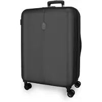 Joumma Bags EL POTRO Vera Schwarz, ABS Reisekoffer 72x49x29cm, 81L, 5338821 (mittelgroßes Exemplar)