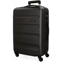 Joumma Bags ROLL ROAD Flex Schwarz, ABS Reisekoffer, 65x46x23cm, 56L, 5849260 (medium)